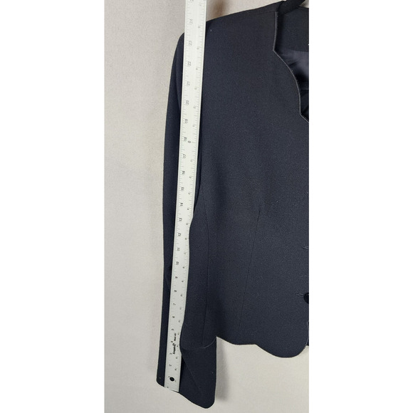 Lynn Greene for Richard Neal Black Light Jacket Size 8 Buttons - Picture 6 of 9